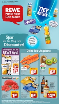 REWE Prospekt Dein Markt mit  Seiten in Neuenburg (Rhein) und Umgebung