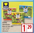 EDEKA Grünheide - Herzstücke Klein & Fein Mix Angebot im Prospekt Herzstücke Klein & Fein Mix bei EDEKA im Grünheide Prospekt für 1,29 €