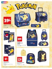 Pokémon Angebote im Prospekt "La rentrée à petits prix !" von Auchan Hypermarché auf Seite 6