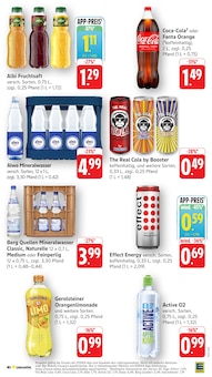 Coca Cola im EDEKA Prospekt "Aktuelle Angebote" mit 55 Seiten (Bad Kreuznach)