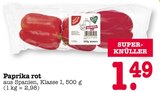 Aktuelles Paprika rot Angebot bei E center in Karlsruhe ab 1,49 €