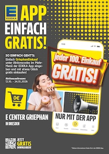 Aktueller E center Dresden Prospekt E center Prospekt Dresden "Wir lieben Lebensmittel!" mit 40 Seiten