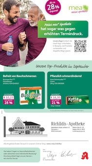 Aktueller mea - meine apotheke Prospekt "Unsere September-Angebote" Seite 1 von 4 Seiten