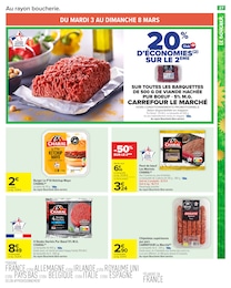 Prix et réduction Barquette dans le prospectus Carrefour Market en cours Offre Barquette dans le catalogue Carrefour Market du moment à la page 29