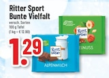 Alpenmilch im Angebot bei Trinkgut in Bocholt Alpenmilch Angebote von Ritter Sport bei Trinkgut Bocholt für 1,29 €