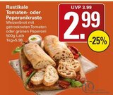 Rustikale Tomaten- oder Peperonikruste im Angebot bei WEZ in Minden Rustikale Tomaten- oder Peperonikruste Angebote bei WEZ Minden für 2,99 €