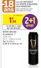 Bière brune - GUINNESS en promo chez Intermarché Clermont-Ferrand à 3,88 €