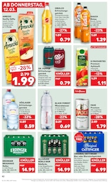 Oettinger Angebot im aktuellen Kaufland Prospekt auf Seite 54