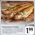 Geräucherte Forellen Angebote bei EDEKA Rottenburg für 1,99 €