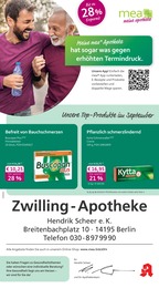 mea - meine apotheke Prospekt für Berlin mit 4 Seiten mea - meine apotheke Prospekt für Berlin: "Unsere September-Angebote", 4 Seiten, 01.09.2025 - 30.09.2025