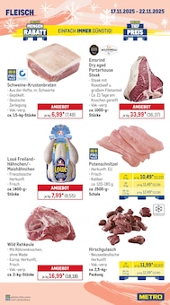 Rindfleisch im aktuellen METRO Prospekt (Essen) Rindfleisch im METRO Prospekt "Wochenangebote SCO + Charity" mit 26 Seiten (Essen)