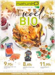 Prospectus NaturéO à Épinay-sur-Orge, "Mon noël BIO", 24 pages, 27/11/2024 - 05/01/2025