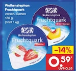 Fruchtquark Angebote von Weihenstephan bei Netto Marken-Discount Koblenz für 0,59 €