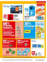 Prix et réduction Poisson surgelé dans le prospectus Auchan Supermarché en cours Offre Poisson surgelé dans le catalogue Auchan Supermarché du moment à la page 3