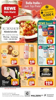 Aktueller REWE Prospekt "Dein Markt" für Dorsten Aktueller REWE Prospekt für Dorsten mit Seiten