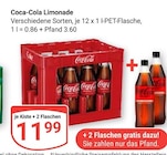 Aktuelle Cola Angebote bei GLOBUS in Landau (Pfalz) Aktuelles Limonade Angebot bei GLOBUS in Landau (Pfalz) ab 11,99 €