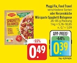 EDEKA Mildenau - Fix, Food Travel Würzpaste Spaghetti Bolognese Angebot im Prospekt Fix, Food Travel Würzpaste Spaghetti Bolognese bei EDEKA im Mildenau Prospekt für 0,39 €
