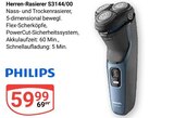 Herren-Rasierer im Angebot bei GLOBUS in Oberhausen Herren-Rasierer Angebote von PHILIPS bei GLOBUS Oberhausen für 59,99 €