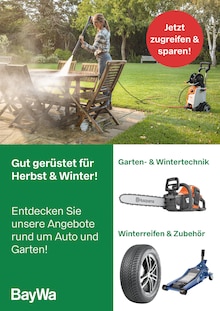 BayWa AG Prospekt der Woche "Gut gerüstet für Herbst & Winter!" Seite 1, 15.10.2025 bis 14.11.2025 für Feldkirchen Aktueller BayWa AG Prospekt "Gut gerüstet für Herbst & Winter!" Seite 1 von 1 Seite für Feldkirchen