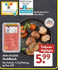 Aktuelles Hackfleisch Angebot bei ALDI SÜD in Heilbronn ab 5,99 €