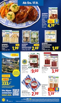 Mandeln Angebot im Lidl Prospekt, gültig von 14.09.2026 bis 19.09.2026 Mandeln Angebot im aktuellen Lidl Prospekt auf Seite 60