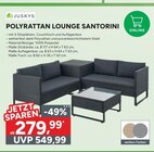 Polyrattan Lounge Santorini Angebote von Juskys bei Marktkauf Filderstadt für 279,99 €