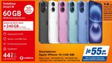 Smartphone iPhone 16 bei expert im Ellwangen Prospekt für 55,00 €