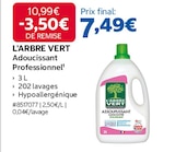 Adoucissant Professionnel - L'ARBRE VERT à 7,49 € dans le catalogue Costco
