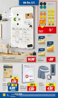 Druckerpapier im Lidl Prospekt "LIDL LOHNT SICH" mit 68 Seiten (Hagen (Stadt der FernUniversität))
