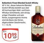 Finest Blended Scotch Whisky im Angebot bei GLOBUS in Pirmasens Finest Blended Scotch Whisky Angebote von Ballantine's bei GLOBUS Pirmasens für 10,99 €