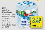Mineralwasser im Angebot bei diska in Erfurt Mineralwasser Angebote von Vitrex bei diska Erfurt für 3,49 €
