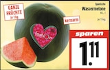 Spanische Wassermelone Kl. I bei EDEKA im Lollar Prospekt für 1,11 €