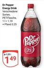 Energy Drink Angebote von Dr Pepper bei GLOBUS Ludwigshafen für 1,49 €