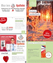 LINDA Premiumapotheke Apotheken Prospekt der aktuellen Woche mit 3 Seiten, gültig von 01.11.2025 bis 30.11.2025, in Wassenberg und Umgebung Aktueller LINDA Premiumapotheke Apotheken Prospekt in Wassenberg und Umgebung, "Aktuelle Angebote" mit 3 Seiten, 01.11.2025 - 30.11.2025