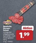 Spanische Serrano-Salami im Angebot bei combi in Hannover Spanische Serrano-Salami Angebote von elPOZO bei combi Hannover für 1,99 €