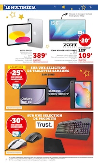 Promotion Ipad dans le prospectus Hyper U, valable du 02/12/2025 au 24/12/2025 Promo Ipad dans le catalogue Hyper U du moment à la page 12