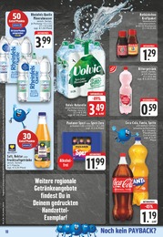 Coca Cola Angebot im aktuellen EDEKA Prospekt auf Seite 18