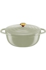 Cocotte Tefal Tefal Cocotte AIR SOFT LIGHT Green Lichen ovale 30x23cm en fonte d'aluminium induction E2668925 - Tefal en promo chez Darty Cocotte Tefal Tefal Cocotte AIR SOFT LIGHT Green Lichen ovale 30x23cm en fonte d'aluminium induction E2668925 - Tefal dans le catalogue Darty