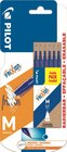 Étui recharges Frixion encre bleue pour Roller ou Clicker - PILOT en promo chez Cora Stains à 5,06 €
