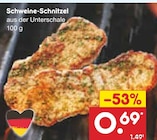 Schweine-Schnitzel Angebot in Elgersburg Schweine-Schnitzel im aktuellen Prospekt bei Netto Marken-Discount in Elgersburg