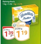 Butter oder Die Streichzarte Angebote von Landliebe bei GLOBUS Bad Kreuznach für 1,19 €