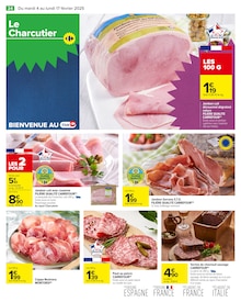 Promo Jambon Espagnol dans le catalogue Carrefour du moment à la page 26