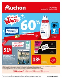 Prix et réduction Jeux Vidéo dans le prospectus Auchan Hypermarché en cours Offre Jeux Vidéo dans le catalogue Auchan Hypermarché du moment à la page 1