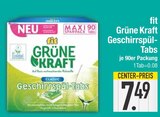Grüne Kraft Geschirrspül-Tabs im Angebot bei E center in Regensburg Grüne Kraft Geschirrspül-Tabs Angebote von fit bei E center Regensburg für 7,49 €
