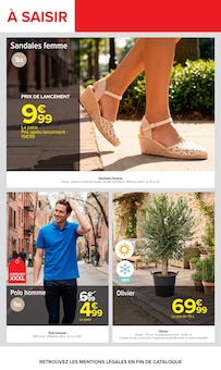 Promotion Polo Homme dans le prospectus Carrefour, valable du 07/04/2026 au 20/04/2026 Promo Polo Homme dans le catalogue Carrefour du moment à la page 68