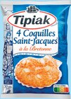 Coquilles saint-jacques à la bretonne x4 surgelées - TIPIAK - Intermarché Super à Versailles Coquilles saint-jacques à la bretonne x4 surgelées - TIPIAK en promo chez Intermarché Super Versailles à 4,12 €