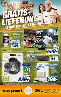 Staubsauger im expert Prospekt "Top Angebote" mit 8 Seiten (Paderborn)