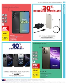 Promo IPhone dans le catalogue Carrefour du moment à la page 29
