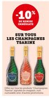 -10% de remise immédiate sur tous les champagnes Tsarine - Tsarine - U Express à Saint-Pierre-des-Corps -10% de remise immédiate sur tous les champagnes Tsarine - Tsarine en promo chez U Express Saint-Pierre-des-Corps