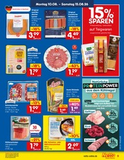 Schinken im Netto Marken-Discount Prospekt in Bruchsal Aktueller Netto Marken-Discount Prospekt mit Schinken, "Aktuelle Angebote", Seite 9